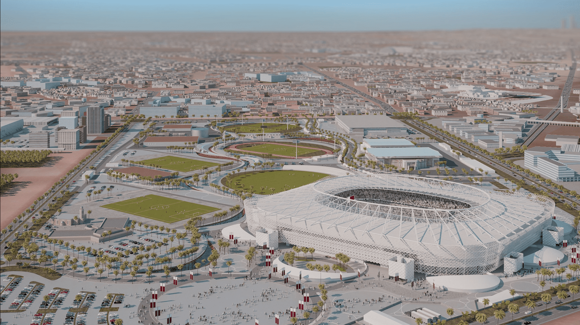 Al Rayyan Stadium and Precinct - BIMTEC